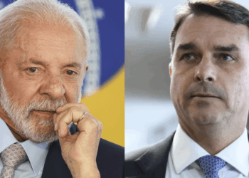 Lula e Flávio Bolsonaro empatam com 48% de rejeição cada em pesquisa BTG/Nexus