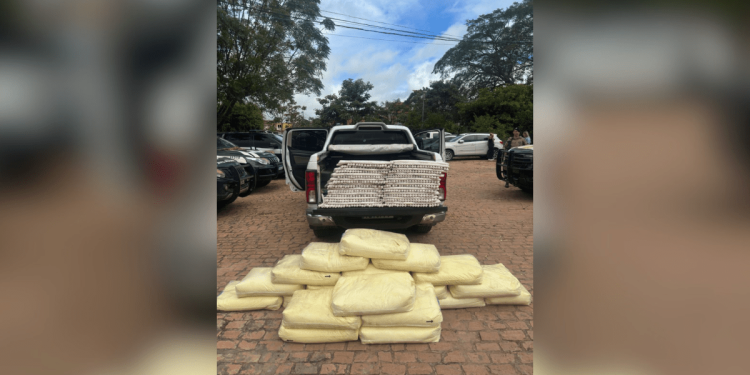 A carga que viajava sem papéis pela estrada baiana
