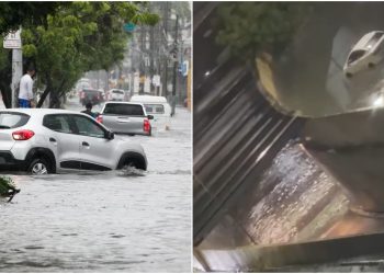 Capital do Ceará sob água: 120mm em uma noite podem afetar RN?